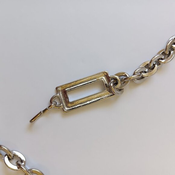 Women's Silver Cable Chain Belt One Size - Picture 5 of 8